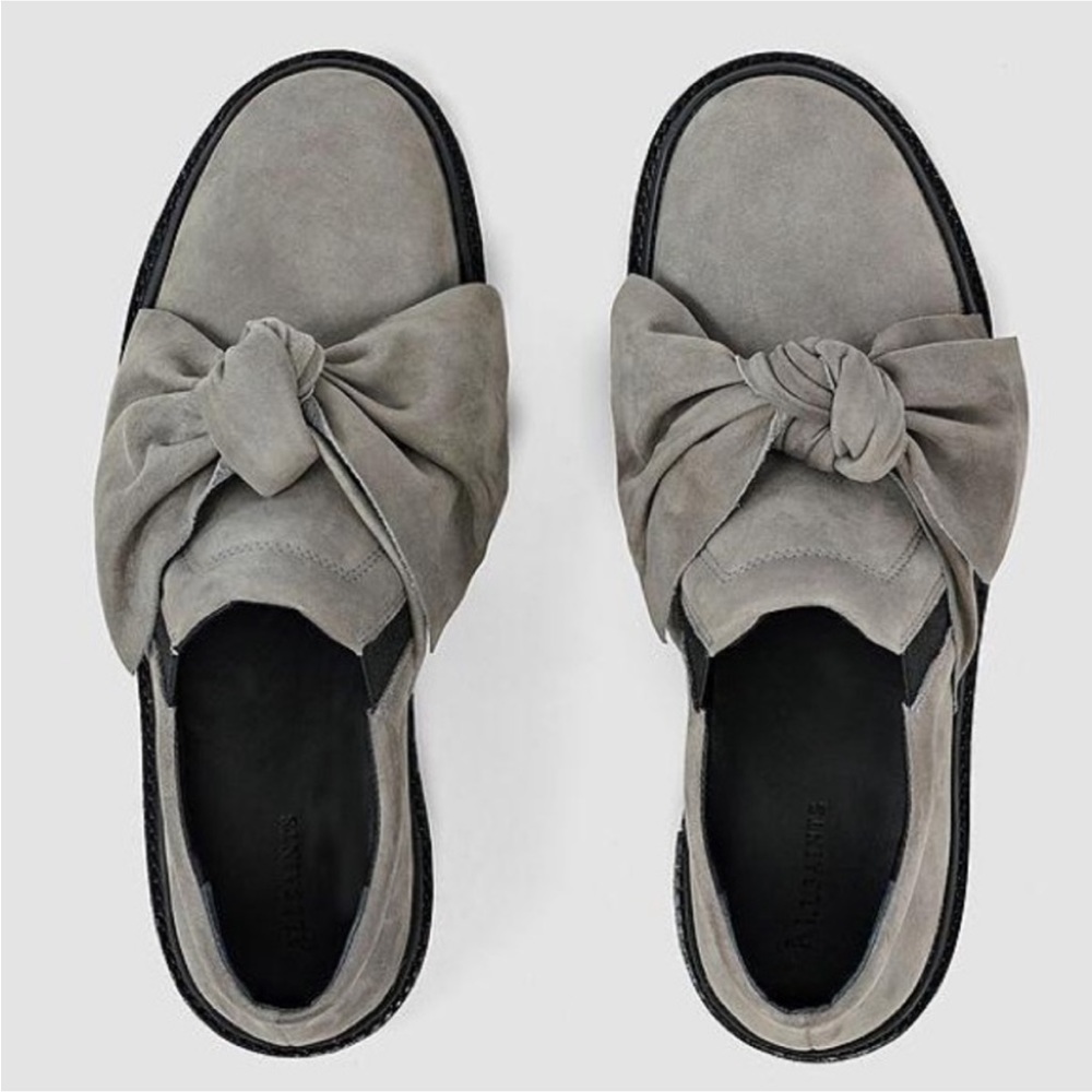 AllSaints Bow Leather sneakers